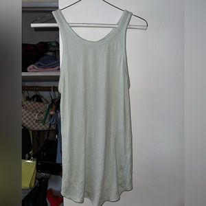 Never Worn, mint green lululemon ribbed flowy tank
